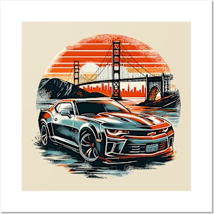 Chevy camaro Posters and Art